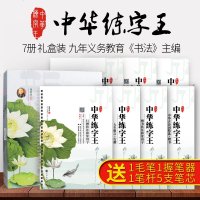 中华练字王字帖 名家楷书字帖毛笔字轻松入 反复使用楷书凹槽字帖工艺礼盒装 反复写