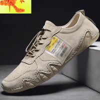 秋季皮鞋男韩版潮流男鞋豆豆鞋运动软底百搭八爪鱼驾车休闲鞋 简畅