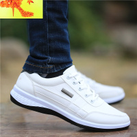 春秋新款老北京男鞋韩版时尚潮流低帮皮鞋防水防滑休闲鞋 简畅