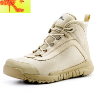 户外 透气战术鞋男款春秋中高帮徒步登山鞋作战 简畅休闲鞋
