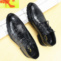 春秋尖头韩版低帮青少年小皮鞋英伦西装美发师男士黑色伴郎婚鞋子 简畅休闲鞋