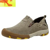 秋季软底休闲鞋户外登山鞋男士牛筋底耐磨鞋防水徒步旅游鞋爸爸鞋 简畅