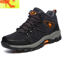 秋冬季登山鞋男防滑耐磨男鞋户外运动中年人爸爸鞋休闲男士旅游鞋 简畅休闲鞋