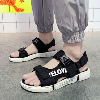 2022新款夏季凉鞋男学生青少年沙滩鞋男士ins潮网红室外开车拖鞋 简畅