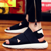 拖鞋男夏男士凉鞋男韩版2022凉拖鞋男潮男防滑厚底沙滩鞋男一字拖 简畅