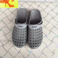 洞洞鞋男士2022新款拖鞋潮流夏季防滑软底室外包头沙滩鞋凉鞋 简畅