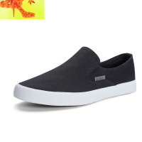 老北京布鞋男轻便舒适透气帆布鞋男士一脚蹬懒人休闲鞋 简畅