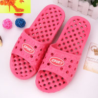 镂空浴室拖鞋洞洞软底情侣凉拖鞋男防滑洗澡漏水透气按摩酒店宾馆  简畅