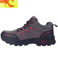 春夏季男鞋户外休闲鞋登山鞋野外慢跑徒步鞋防水防滑工作鞋耐磨  简畅