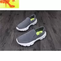舒适软底懒人鞋男鞋GOWALK 3轻质一脚套散步鞋日常休闲爸爸鞋 简畅