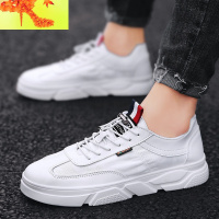 春季男鞋小白潮鞋网红百搭抖音板鞋一脚蹬懒人快手红人白鞋男人味 简畅