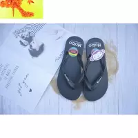 小猴子男简约欧美英伦橡胶防滑底街头沙滩夹脚人字拖凉拖鞋 简畅