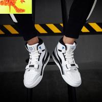 男鞋秋冬高帮鞋子男士休闲运动板鞋高邦嘻哈韩版潮流学生百搭潮鞋 简畅