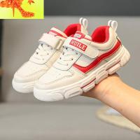 女童小白鞋网红2020新款春秋款男童鞋儿童白色百搭洋气中大童板鞋  简畅