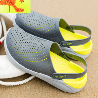 凉拖鞋男2020新款夏洞洞鞋潮外穿凉鞋包头大头拖鞋防滑软底沙滩鞋  简畅