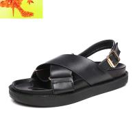 凉鞋女仙女风ins网红超火2020夏季新款百搭配裙子休闲平底女鞋潮  简畅