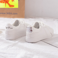 小白鞋女鞋子春季2020新款神仙梦幻潮鞋学生百搭春秋单鞋板鞋 简畅帆布鞋