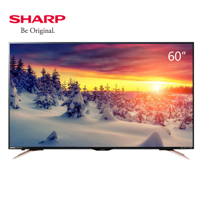 夏普（SHARP）LCD-60SU578A 60英寸 HDR煌彩广色域4K超高清智能平板液晶客厅电视