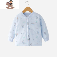 YueBin婴儿保暖上衣夹棉加厚秋冬棉内穿打底儿童秋衣棉衣宝宝内衣单件