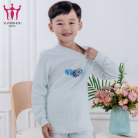 YueBin元首儿童内衣半高领长袖衫秋冬空气层保暖内衣儿童秋衣单件保暖衫