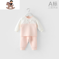 YueBin婴儿衣服秋冬可爱超萌儿童睡衣卡通一岁男女棉宝宝内衣套装春秋