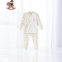 YueBin三木比迪宝宝睡衣棉春秋款婴幼儿保暖内衣套装男童女童家居服