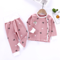 YueBin婴儿秋衣套装棉儿童内衣裤男童女宝开衫一岁宝宝春秋0睡衣1高腰