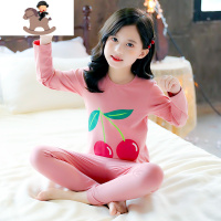 YueBin儿童秋衣秋裤套装棉女童秋冬款中大童保暖内衣女孩宝宝棉睡衣