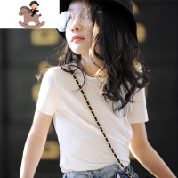 YueBin男女儿童白色t恤半袖上衣男童色短袖统一班服中大童棉打底衫T恤童