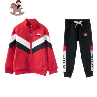 YueBin亲子装秋装一家三口四口2020新款潮母子母女洋气两三件套运动套装亲子装全家