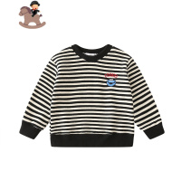 YueBin一家三四口网红炸街亲子装2020秋冬新款潮母子母女装加绒卫衣外套亲子装全家