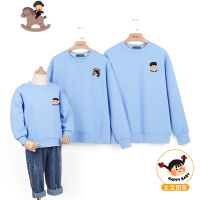 YueBin第七公社亲子装秋冬款一家三口四口全家装2020新款冬季亲子卫衣亲子装全家