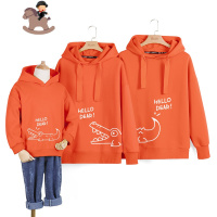 YueBin第七公社亲子装一家三口秋装卫衣2020新款秋季高端母子装洋气上衣亲子装全家