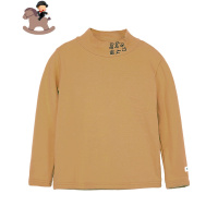 YueBin布衣草人男童打底衫半高领加厚2020秋冬新款棉中大童儿童内搭潮T恤童