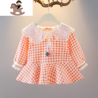 YueBin女童秋季上衣洋气两岁女宝宝小童春装婴幼儿衣服洋气T恤女孩外出0T恤童