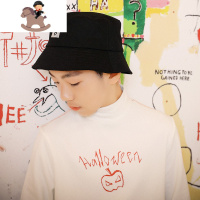 YueBin轻叩男大童2020万圣节纪念款打底衫T恤韩版百搭潮流高领针织上衣T恤童