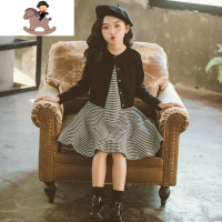 YueBin女童秋装连衣裙2020新款韩版洋气儿童公主裙两件套秋季中大童裙子裙子童