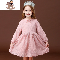 YueBin女童连衣裙秋装2020新款洋气儿童装秋冬装小女孩长袖公主裙子礼服裙子