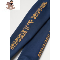 YueBin 童装男童儿童裤子2020秋冬新款加绒慢跑裤运动长裤 0929800裤子