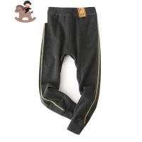 YueBin德绒儿童保暖裤加绒加厚男童秋裤宝宝长裤内穿弹力秋冬款热能棉裤裤子