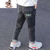 YueBin男童仔裤秋冬装新款2020中大童加绒保暖裤童装儿童裤子冬季宝宝裤子