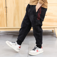 YueBin男童裤子春秋冬仔一体长裤儿童韩版潮男孩加绒中大童休闲哈伦裤裤子