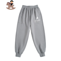 YueBin儿童街舞潮装hiphop裤子嘻哈风男童卫裤秋冬季宽松少儿休闲运动裤裤子