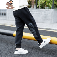 YueBin男童运动裤秋冬装2020新款中大童洋气儿童裤子加绒加厚休闲长裤潮裤子