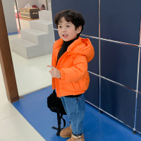 YueBin萌萌哒童装男童羽绒服冬季白鸭绒男宝宝短款小童洋气儿童连帽外套外套童