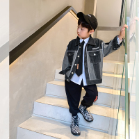 YueBin男童牛仔外套春装2020新款儿童中大童外穿夹克春秋款薄款外套童