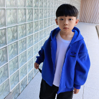 YueBin 男童新款外套时尚中大童韩版冬装针织加绒儿童上衣潮外套童