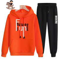 YueBin男大童套装10青少年男装12初中学生15岁男孩春秋装13潮流帅气卫衣套装童