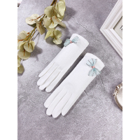 富名洋防晒手套女冰丝夏天薄款棉骑行开车电车春季触屏学生透气