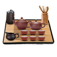 宜兴原矿手工紫砂壶泡茶杯子功夫茶道茶具套装